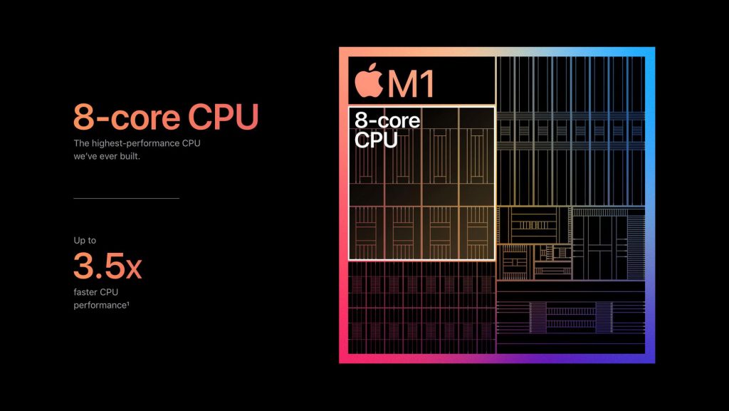 Mac bilgisayarlar için tescilli ARM işlemcisi M1'i tanıtıldı