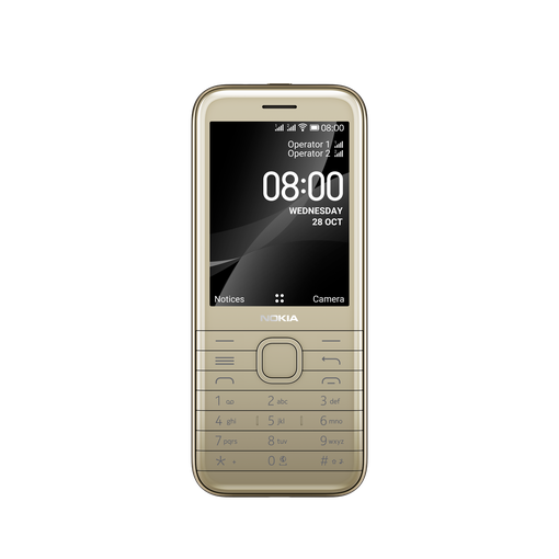 Nokia 8000 4G: 79 € fiyata 4G ve 2,8" Ekranlı ve Tuşlu Telefon