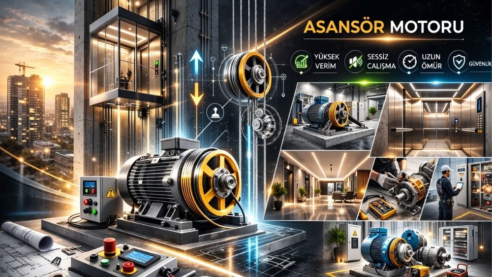 Asansör Motoru